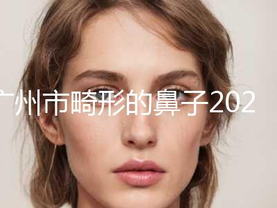 广州市畸形的鼻子2024正规价格表（费用）公示-均价畸形的鼻子20638元