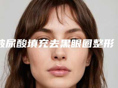 玻尿酸填充去黑眼圈整形的安全系数有多高