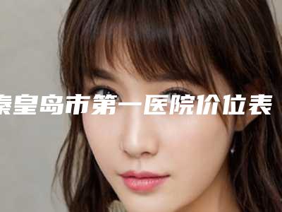秦皇岛市第一医院价位表2025种草特色人气项目-再造手术耳朵案例