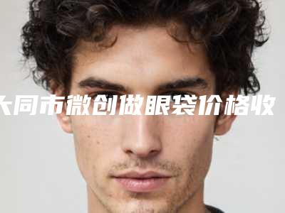大同市微创做眼袋价格收费表2025热门新编(2025年均价为:6505元)